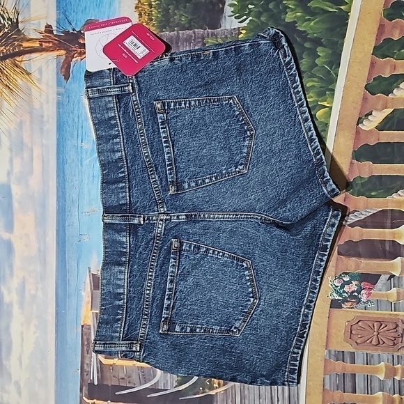 Isabel Maternity Expandable Side Panels Pregnancy Shorts Size 6 NWT - Picture 9 of 10